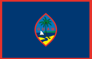 Flaga Guam różne wymiary