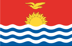 Flaga Kiribati różne wymiary