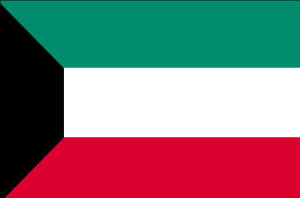 Flaga Kuwejt różne wymiary