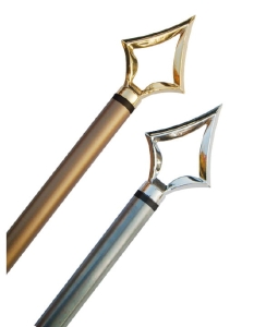 Maszt lakierowany do stojaków gabinetowych z grotem