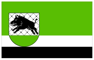 Flaga Debrzno różne wymiary
