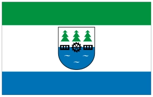 Flaga Czersk różne wymiary