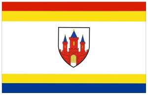 Flaga Malbork różne wymiary